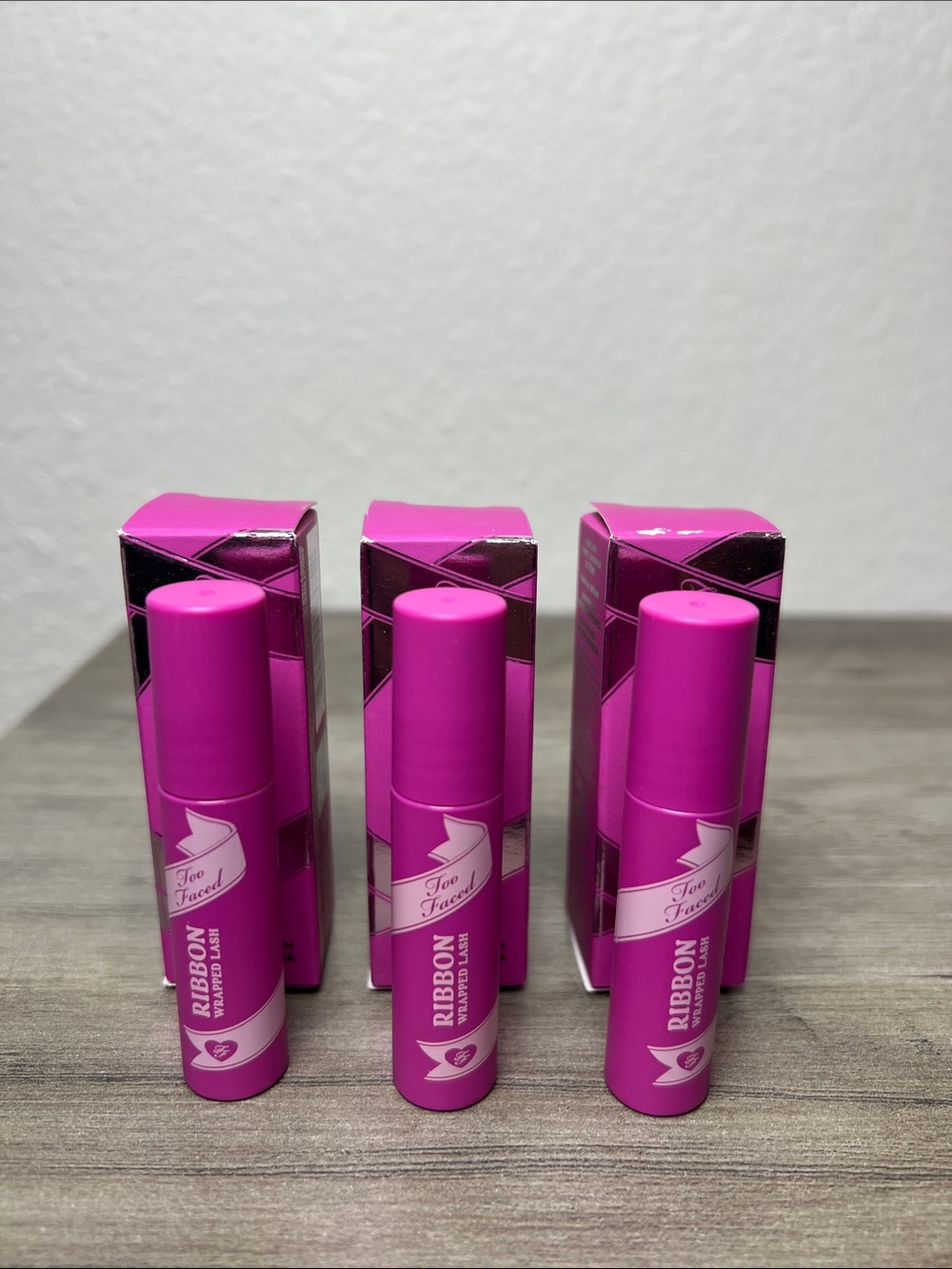 Too Faced Ribbon Wrapped Lash Tubing Mascara Travel Bundle